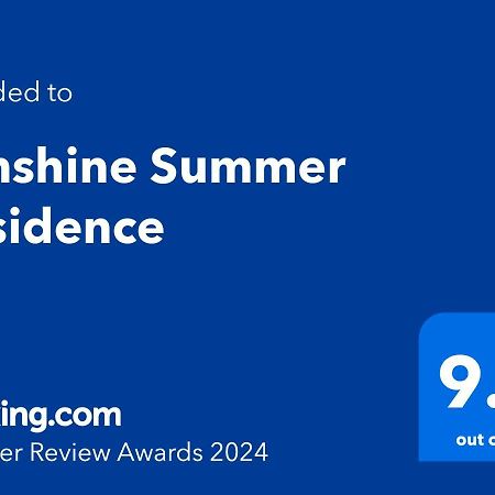 Sunshine Summer Residence นาโวดาริ ภายนอก รูปภาพ